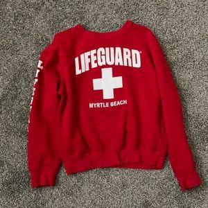 Lifeguard crew neck (myrtle beach)